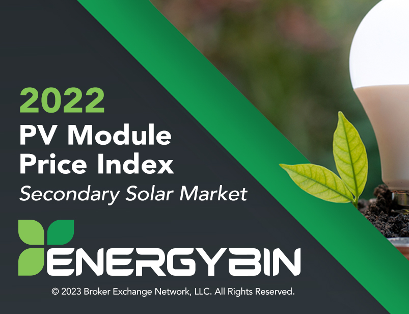 PV Module Price Index | EnergyBin